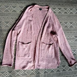Pink cardigan